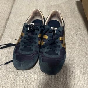 Onitsuka Tiger ASICS Serrano navy/gold 6.5m/8w